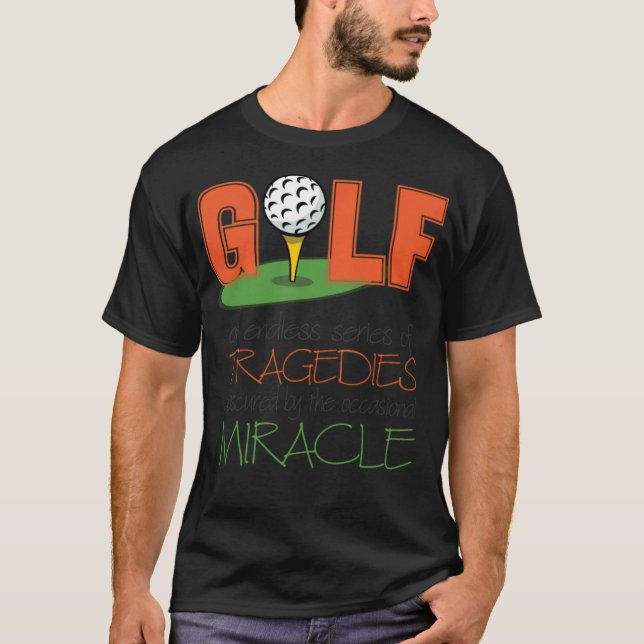 T-shirt Golf - sport (Devant)