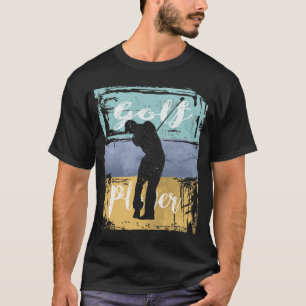 T-shirt Golf Style Vintage Retro
