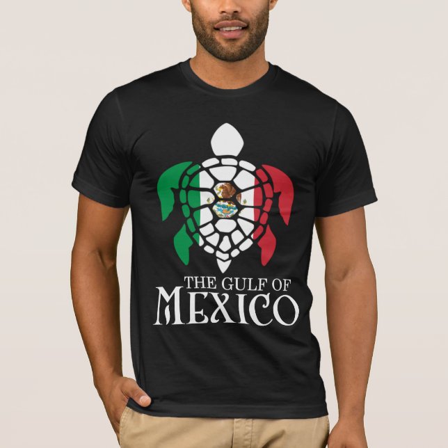 T-shirt Golfe de la tortue marine du Mexique (Devant)
