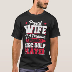 T-shirt Golfer Coach Frisbee Disc Lecteur Golf Femme