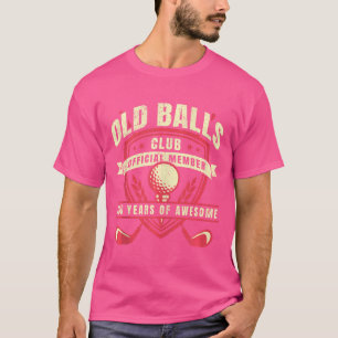 T-shirt Golfeur 100 ans Balls Golf Club I Golf 100T