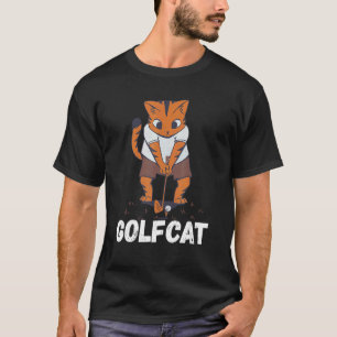 T-shirt Golfeur Chat Golf Golfeur Golf Joueur Swing Golf G