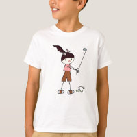 Golfeur de fille