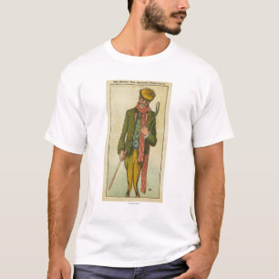T-shirt Golfeur qui a eu une catastrophe sur les liens
