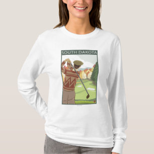 T-shirt Golfeur SceneSouth Dakota
