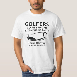 T-shirt Golfeurs Pantalons supplémentaires