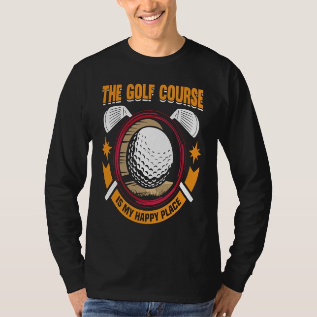 T-shirt Golfing Golf Player Coach Golfer  1 (Devant)