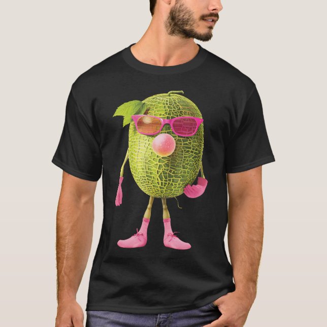 T-shirt Gomme à mâcher au melon miel (Devant)