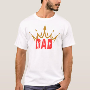 T-shirt 'Gone Fishing" Papa Fisherman Chemise
