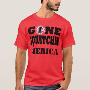T-shirt Gone Squatching et permis de chasse