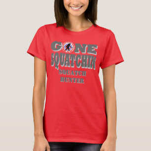 T-shirt Gone Squatching et permis de chasse