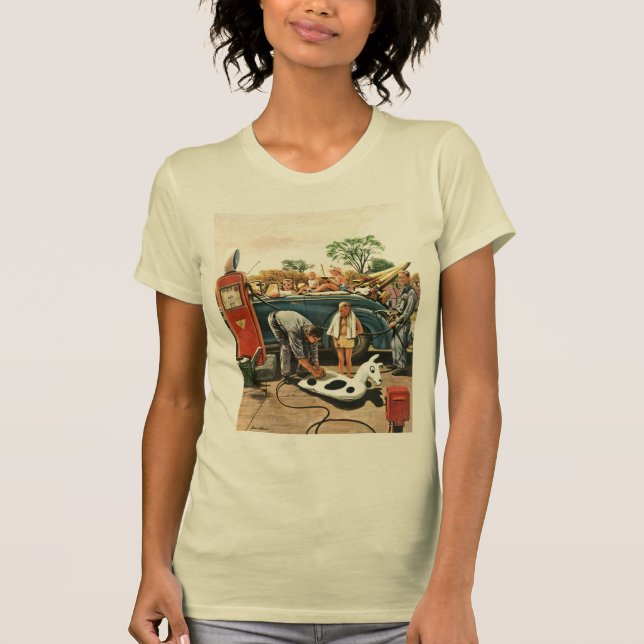 T-shirt Gonflage du jouet de plage (Devant)