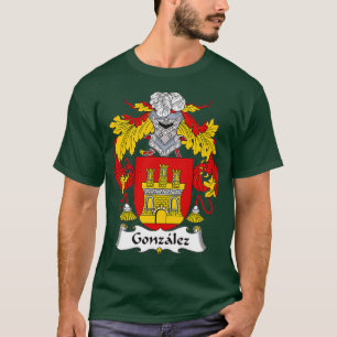 T-shirt Gonzalez Armoiries de la famille Crest