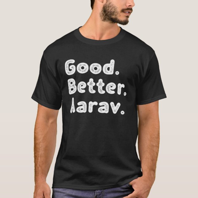 T-shirt Good better Aarav (Devant)
