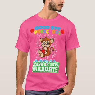 T-shirt Good Bye Préscolaire Classe De 2035 Diplômé PréK 1
