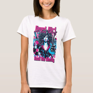 T-shirt Good Girl with Bad Timing - Rock me Gently