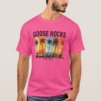 T-shirt Good Harbour Beach Massachusetts Femmes Ocean Ri