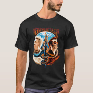 T-shirt Good Omens - La Fin Était Juste Le Début