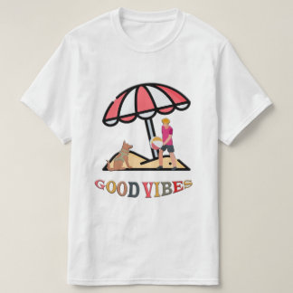 T-Shirt Good Vibes | Énergie Positive Inspirante