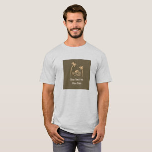 T-shirt Good Vibes et marées hautes