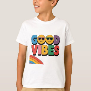 T-shirt Good Vibes : Rainbow Edition