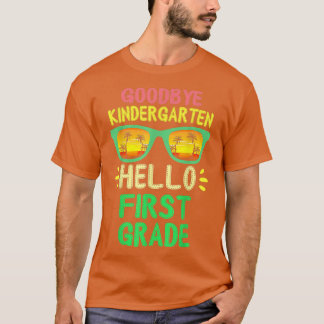 T-shirt Goodbye Kindergarten Class of 2034 2022 Grad Hello