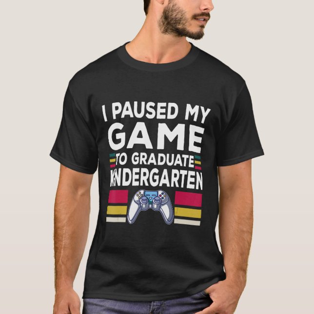 T-shirt Goodbye Kindergarten Graduation Hello First Grade  (Devant)