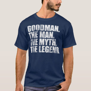 T-shirt GoodmanGoodman Nom de famille Goodman nom de famil