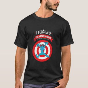 T-shirt Goofy, J'Ai Survécu À L'Arnstormer