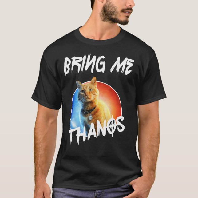 T-shirt Goose-The-Flerken-Cat-Bring-Me-Thanos Essential  (Devant)