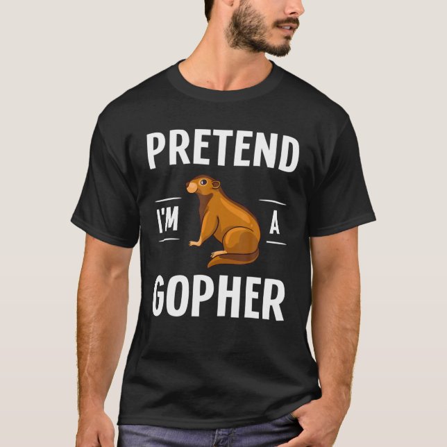 T-shirt Gopher Chasse Cadeau Drôle Traps Tueur (Devant)