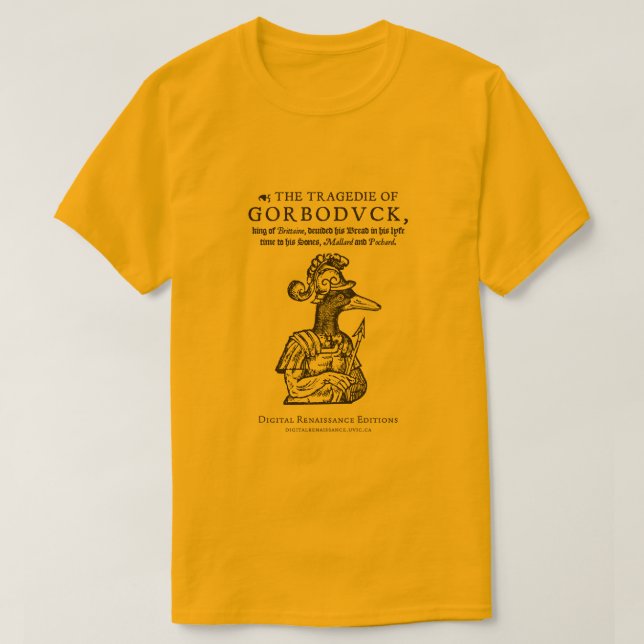 T-shirt Gorboduck (Design devant)