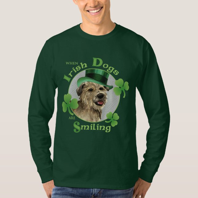 T-shirt Gorge du jour de St Patrick d'Imaal Terrier (Devant)