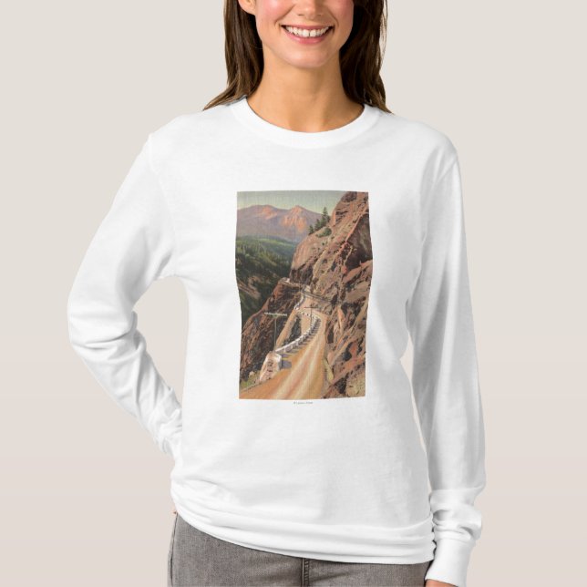 T-shirt Gorge d'Uncompahgre et million de route de Dollard (Devant)