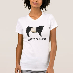 T-shirt Gorgeous Belted Galloway Steer Cutout