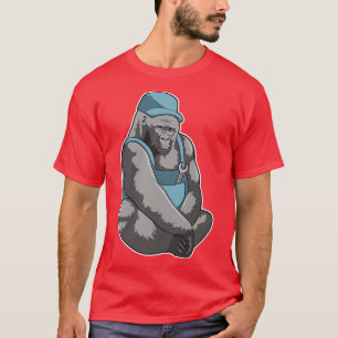 T-shirt Gorilla Comme Artiste Avec Pouce