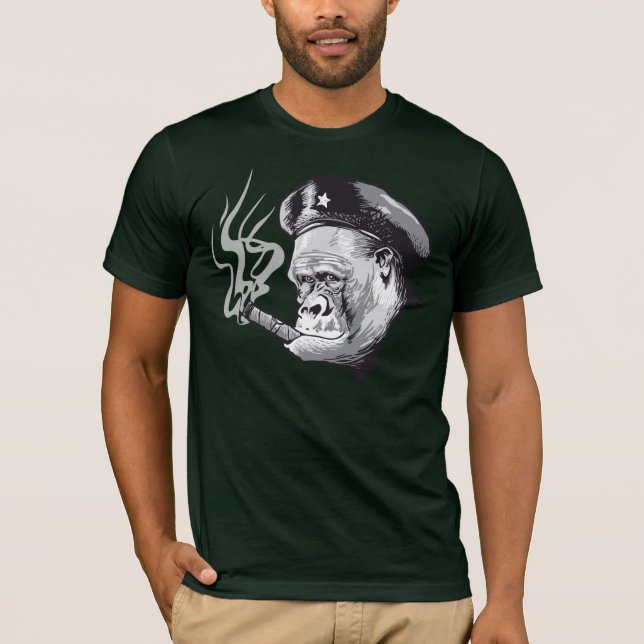 T-shirt gorilla head (Devant)