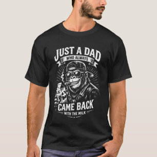 T-shirt Gorilla Papa, Juste Un Papa Qui Revient Toujours A