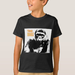 T-shirt Gorilla pense grand