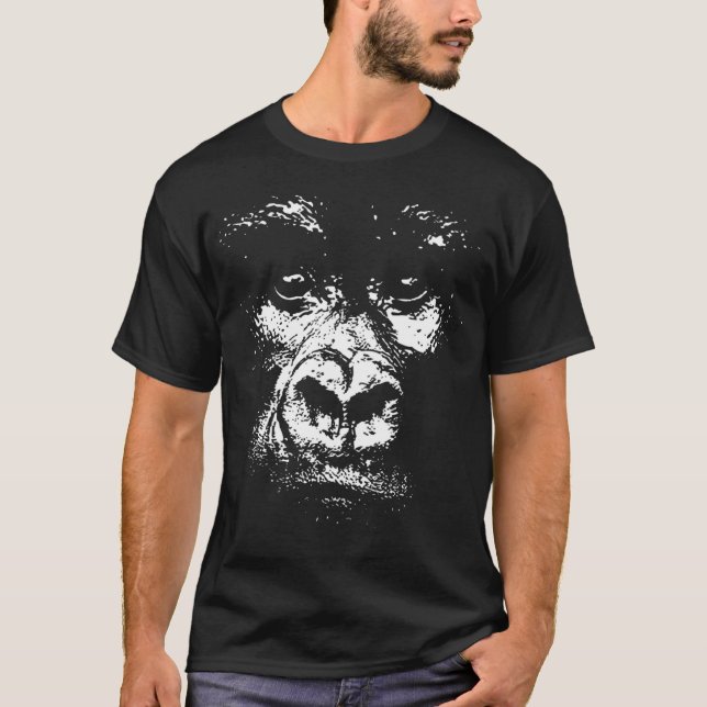 T-shirt Gorilla Shadows (Devant)