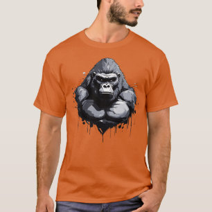 T-shirt Gorilla vintage