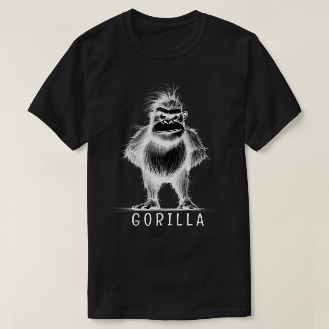 T-shirt Gorille (Design devant)