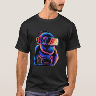 T-shirt Gorille Anniversaire Drôle Gorille Femme Adulte An