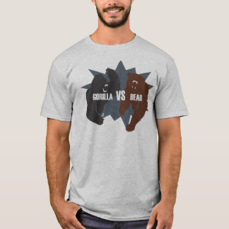 T-shirt Gorille contre l'ours