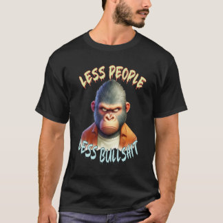 T-shirt gorille cool, animaux fous