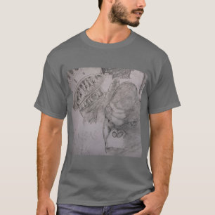 T-shirt gorille enlevant sa couronne à la ville