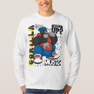 T-shirt Gorille super : Vibes Hip-Hop dans la jungle urbai