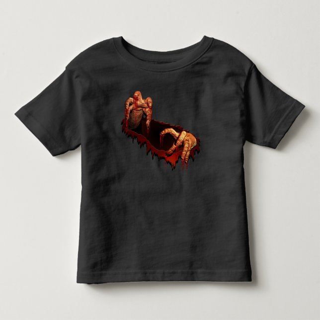 T - Shirt Gory Zombie Baby Shirts (Vorderseite)