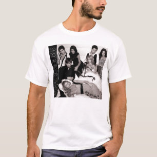 T-shirt Gossip Girl Black and White Group Graphisme
