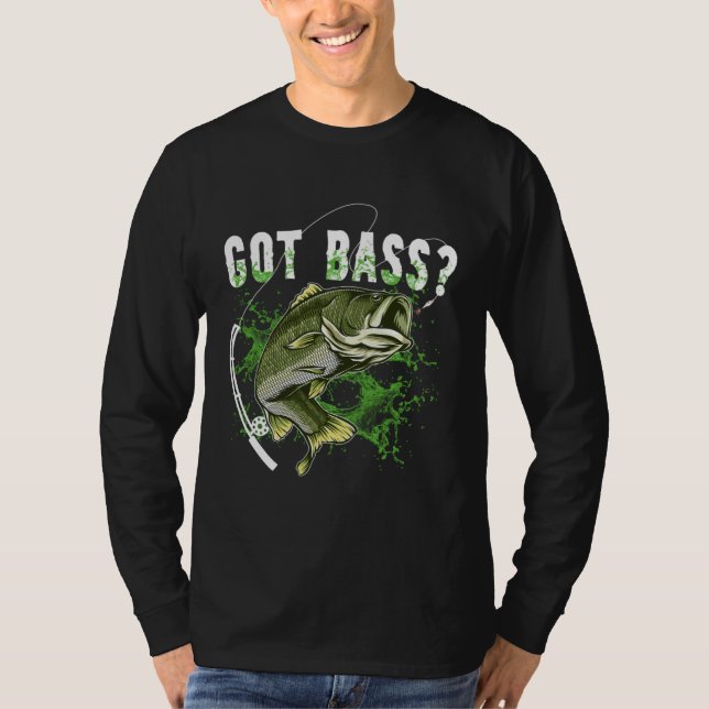 T-shirt Got Bass Fishing (Devant)
